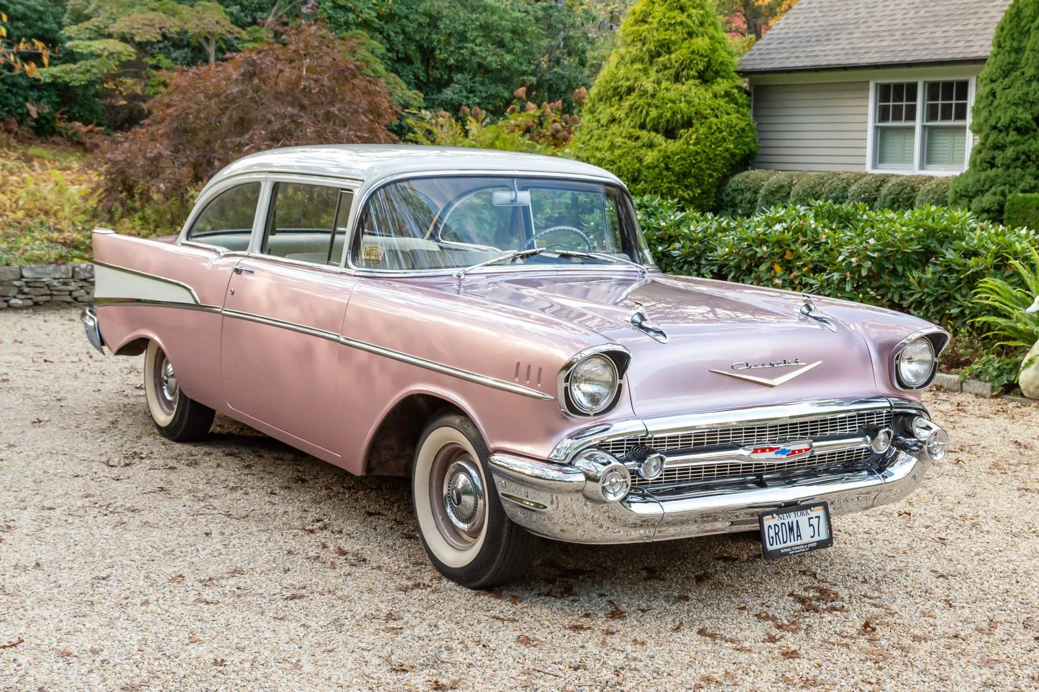 The 1957–1959 Ford-Chevrolet Sales Race: Busting Some Myths About When Ford Finally Beat Chevrolet — Twice 40 Right front 3q view of a 1957 Chevrolet four-door sedan