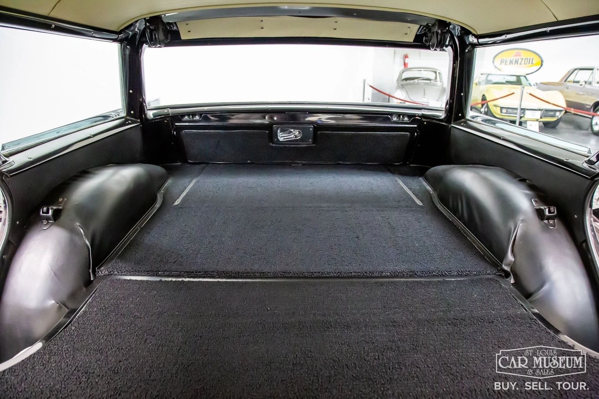 1958 Oldsmobile Dynamic 88 Fiesta Wagon: Looks Like A Fancy Cake, But Less Roomy Than A Country Squire 7 Cargo area of a 1958 Oldsmobile station wagon, from the back seat looking to the rear