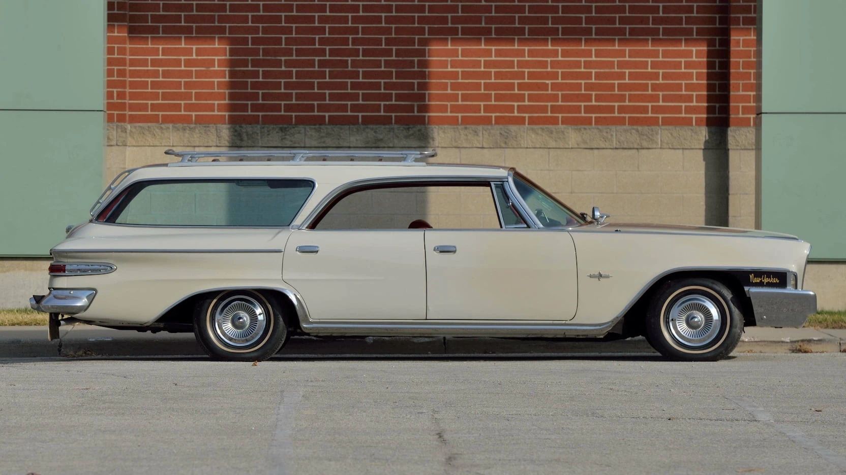 1962 Chrysler New Yorker Town & Country: 1962's Most Expensive Luxury Wagon Was A 1961 Plymouth In Disguise 8 Right side view of a 1962 Chrysler four-door hardtop station wagon