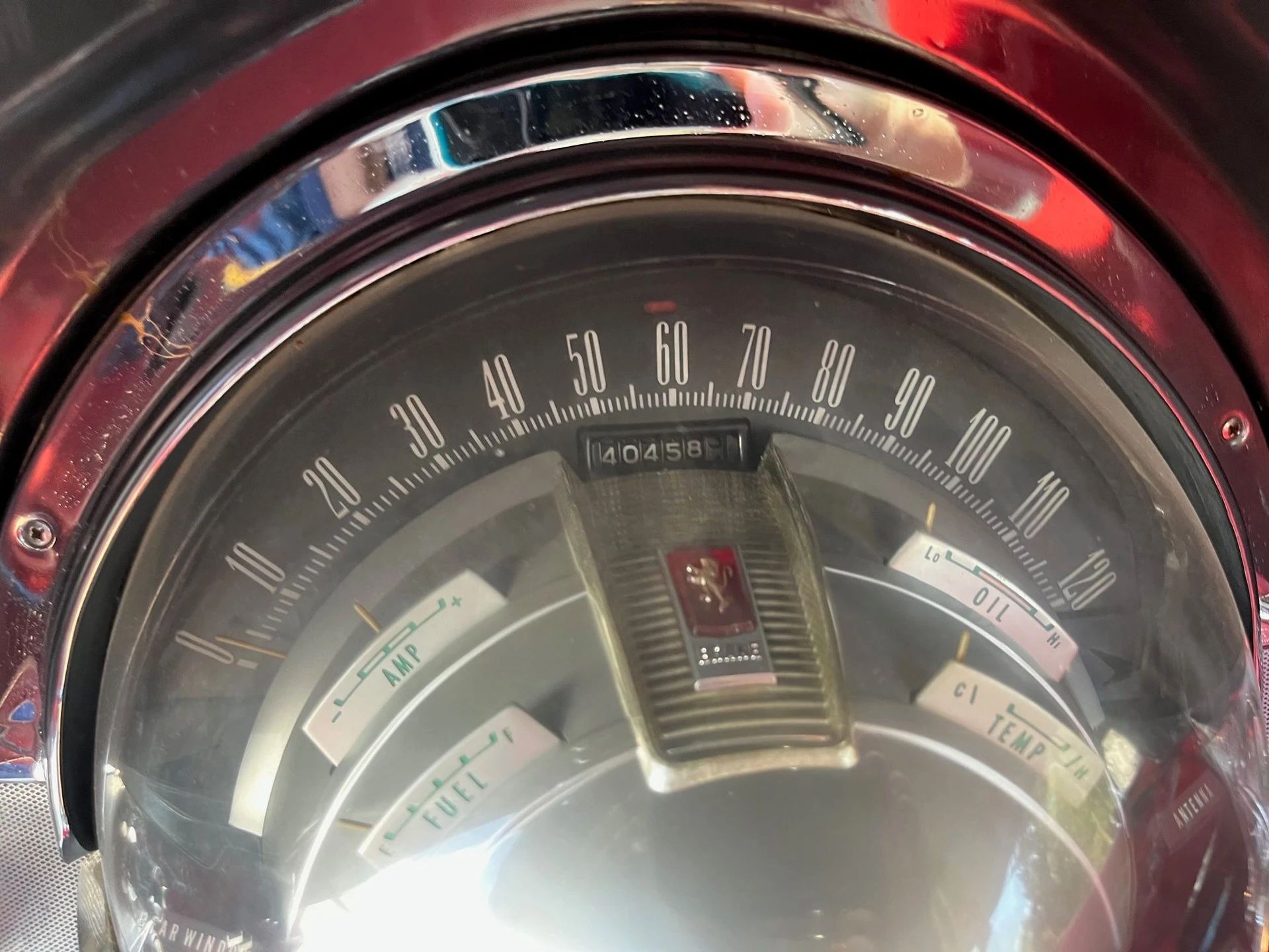 1962 Chrysler New Yorker Town & Country: 1962's Most Expensive Luxury Wagon Was A 1961 Plymouth In Disguise 14 Closeup of the instrument panel of a 1962 Chrysler