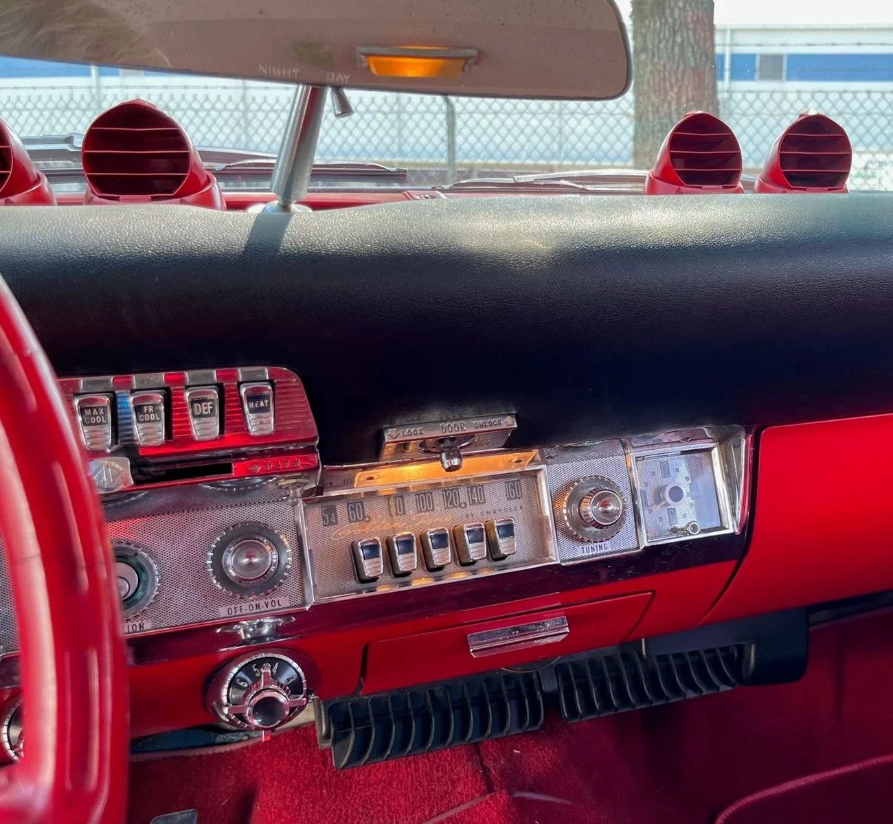 1962 Chrysler New Yorker Town & Country: 1962's Most Expensive Luxury Wagon Was A 1961 Plymouth In Disguise 16 Center dashboard of a 1962 Chrysler