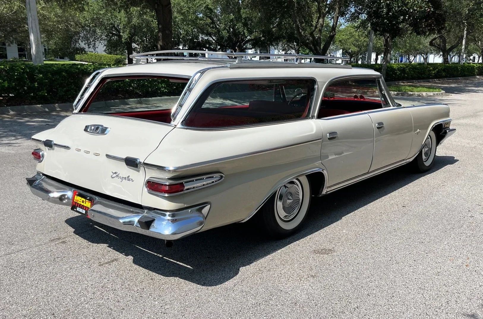 1962 Chrysler New Yorker Town & Country: 1962's Most Expensive Luxury Wagon Was A 1961 Plymouth In Disguise 24 Right rear 3q view of a 1962 Chrysler four-door hardtop station wagon