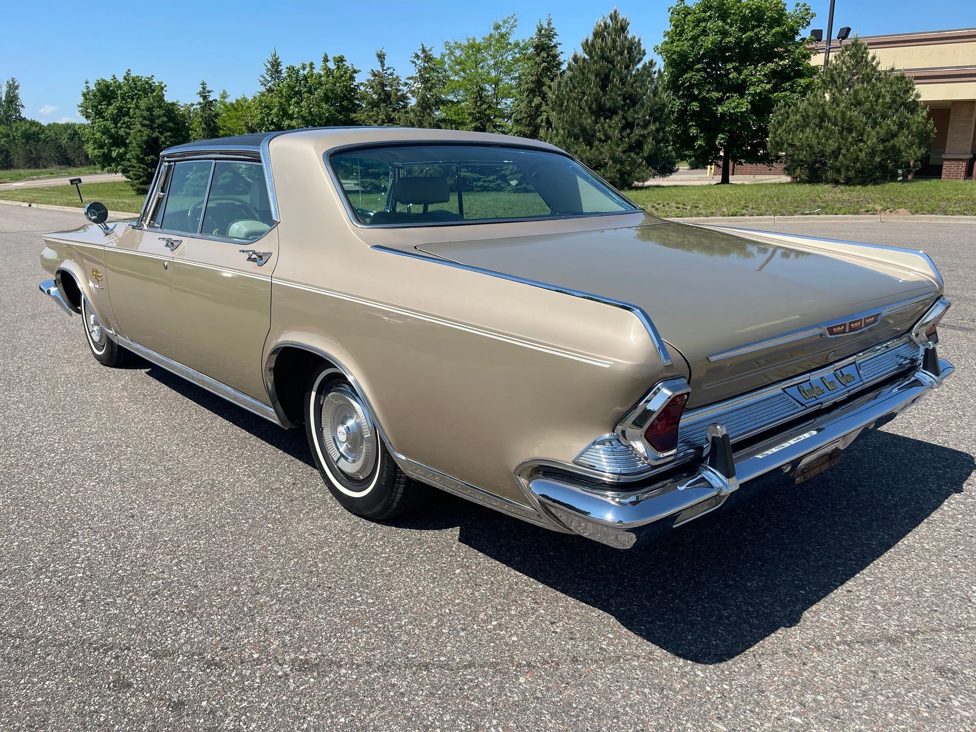 Left rear 3q view of a 1964 Chrysler four-door hardtop