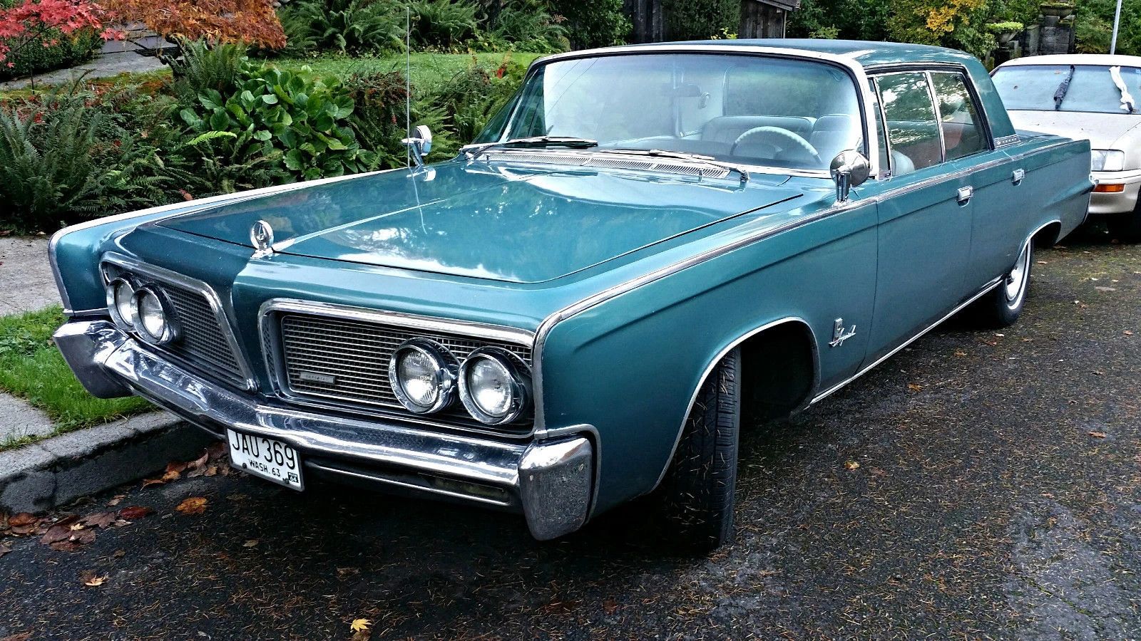 Left front 3q view of a 1964 Imperial