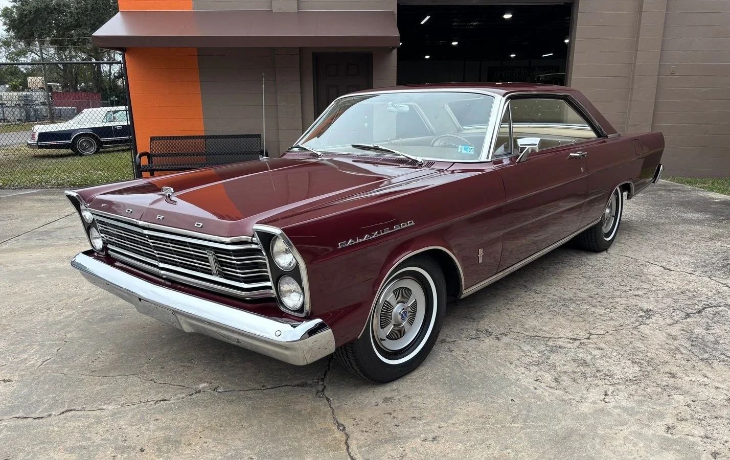 1965 Ford Galaxie 500 Fastback: Bench Seat And Rare 4-Speed With A Z-Code 390 3 Left front 3q view of a 1965 Ford full-size two-door hardtop