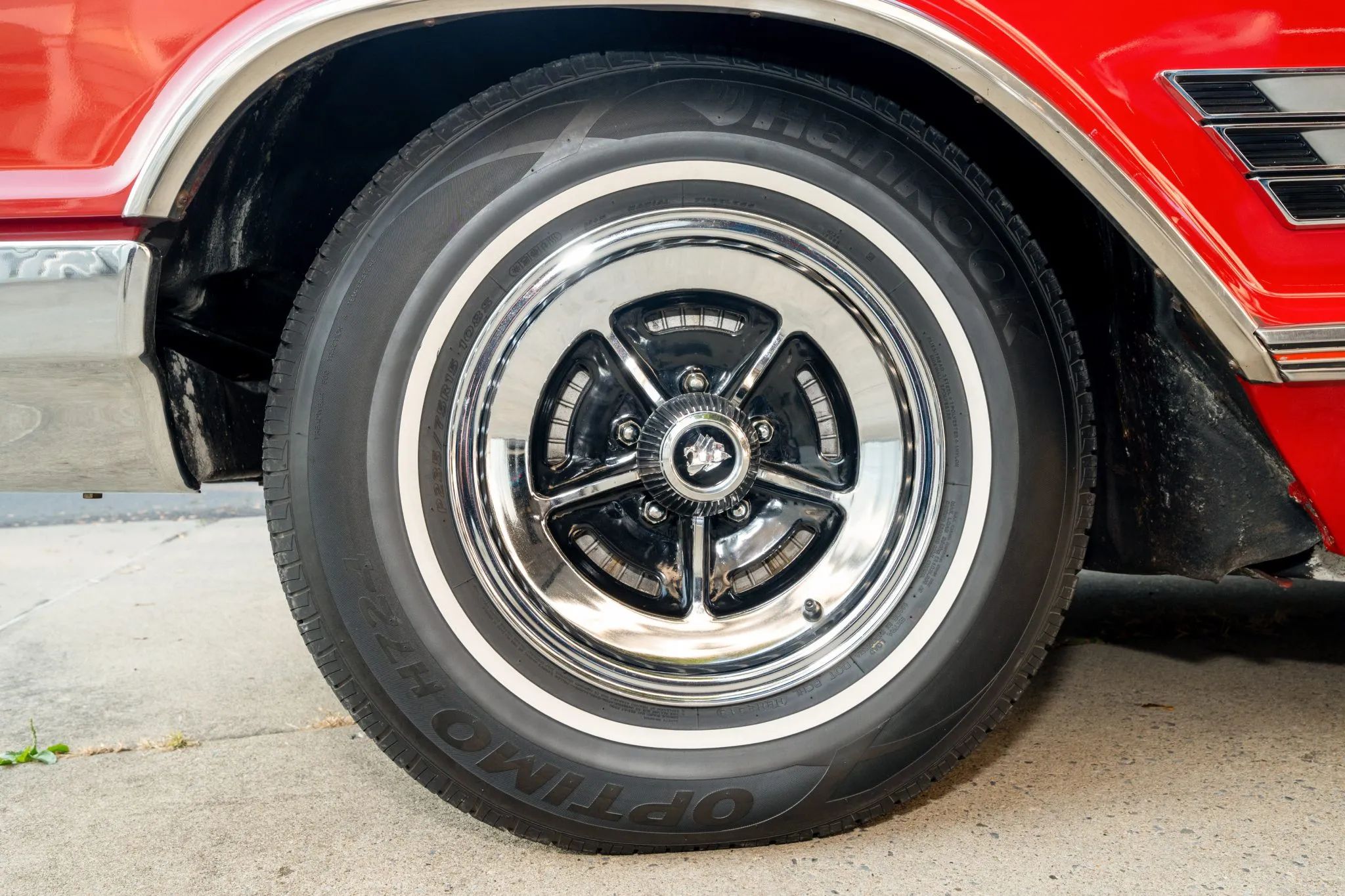 1966 Buick Wildcat Custom Gran Sport: One-Year-Only Full-Size Buick Muscle "For Young People Of All Ages" 8 Chrome styled wheel with a whitewall tire