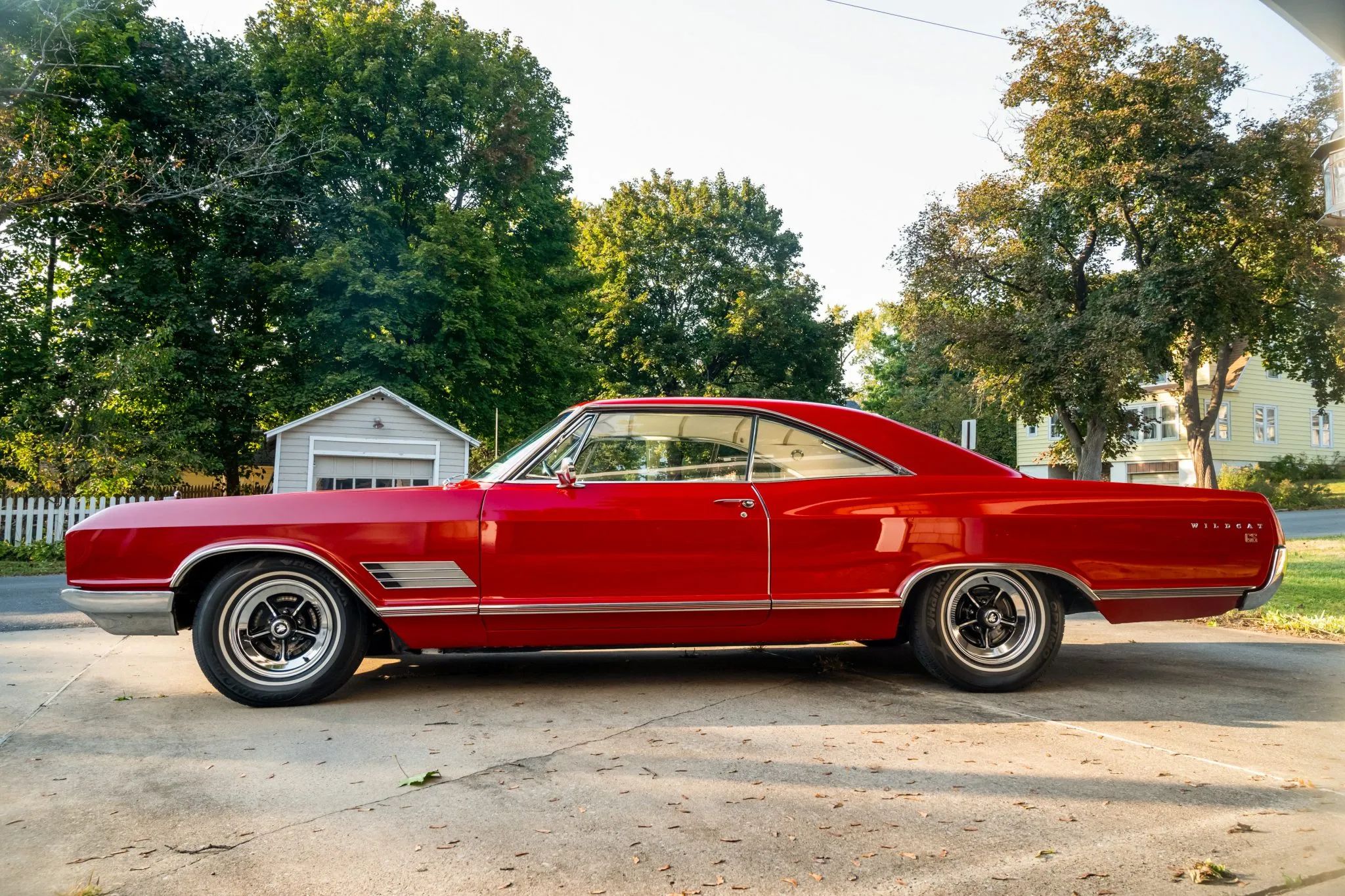 1966 Buick Wildcat Custom Gran Sport: One-Year-Only Full-Size Buick Muscle "For Young People Of All Ages" 6 Left side view of a 1966 Buick two-door hardtop