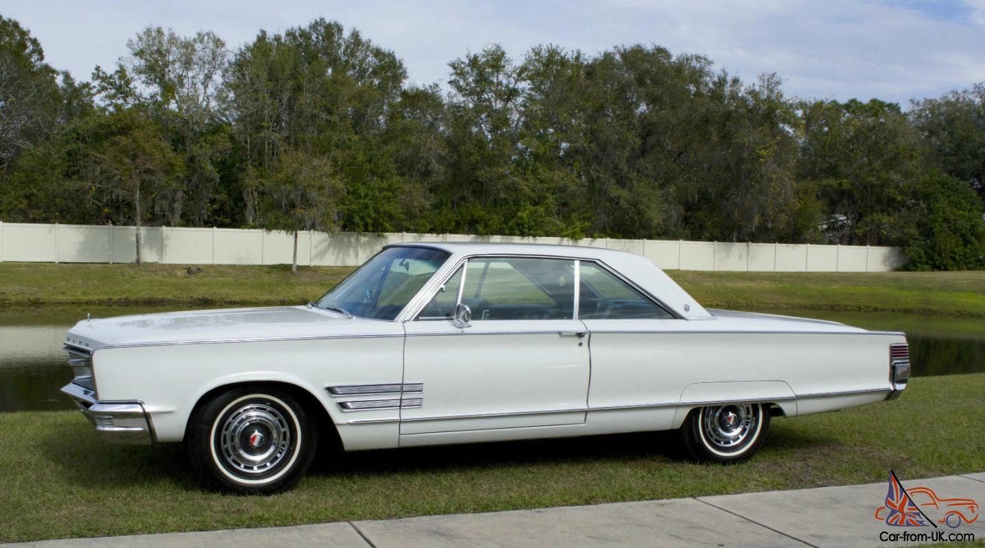1965 Chrysler 300-L Convertible: Ultra-Rare 4-Speed Manual Transmission In The Last And Least Of The Letter Cars 25 Left side of a 1966 Chrysler 300 two-door hardtop
