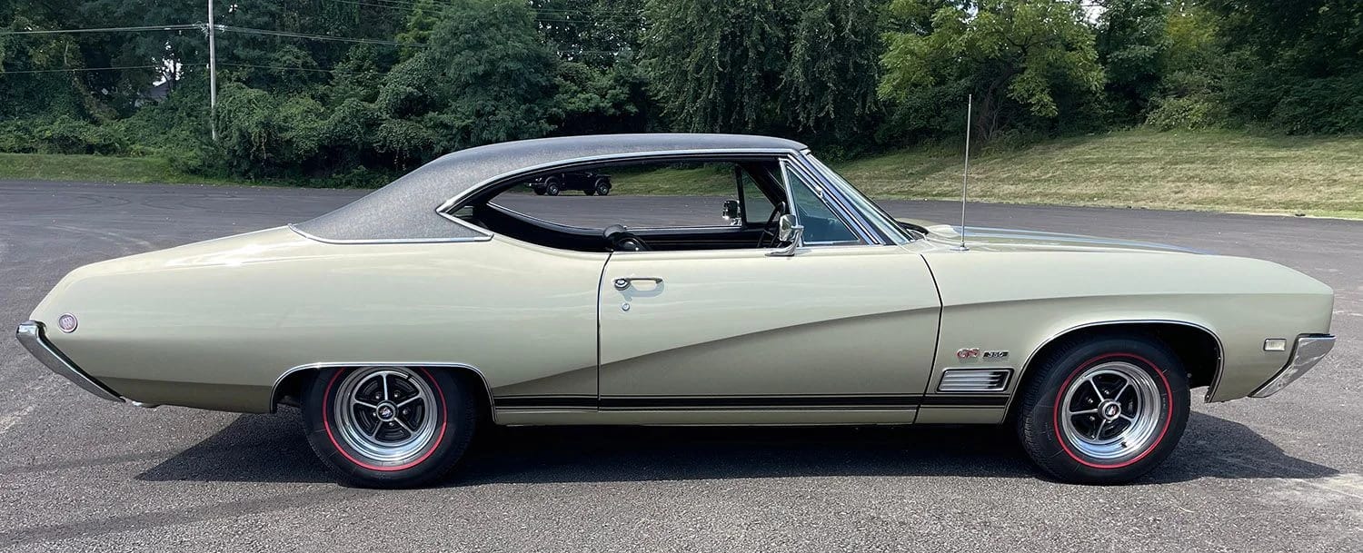 1968 Buick GS 350 Sport Coupe: Not Quite A Muscle Car, This Junior GS Was The Best-Handling Buick Of Its Time 3 Right side view of a 1968 Buick A-body two-door hardtop