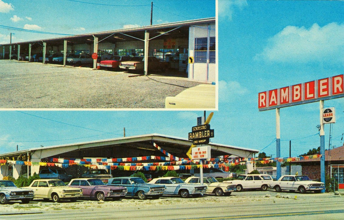 Vintage Postcards: Rambler Dealers In The 1950s-1960s 8 3973783606 047211ef78 o