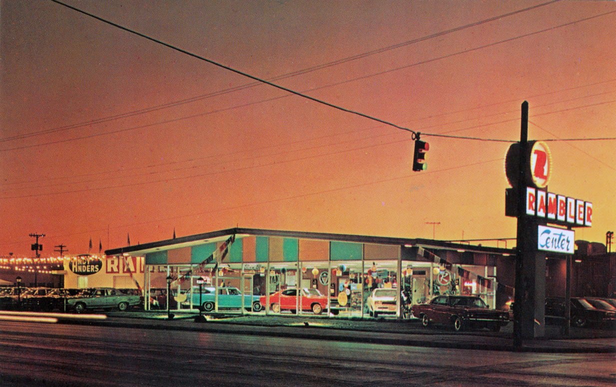 Vintage Postcards: Rambler Dealers In The 1950s-1960s 9 4023134176 37514d57cf o