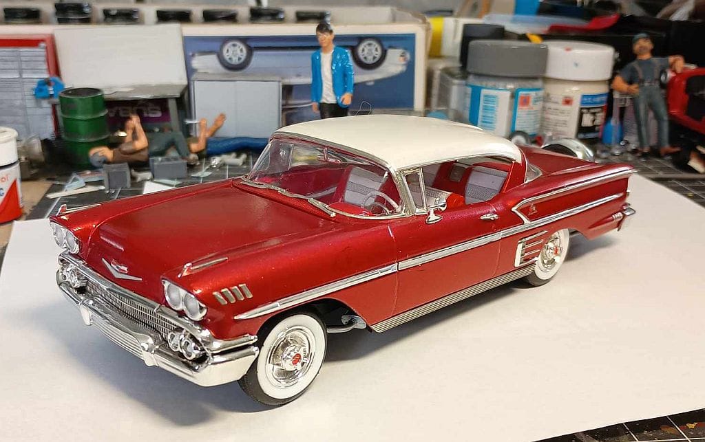 From Pinstripes to Racing Stripes in Scale Models: A Quick Look At The Evolution Of Car Trim And Graphics, Part 1 4 58ChevR6