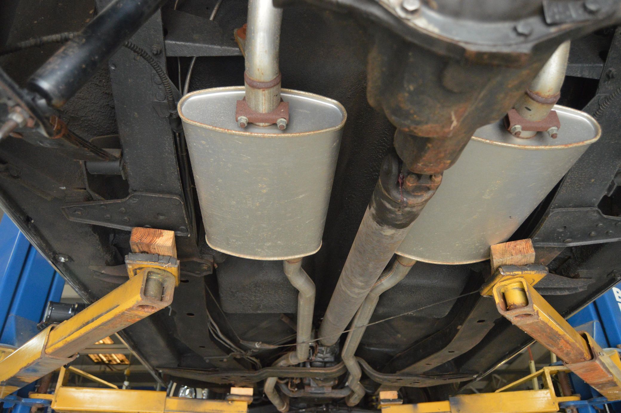 Undercarriage of 1963 Studebaker GT Hawk