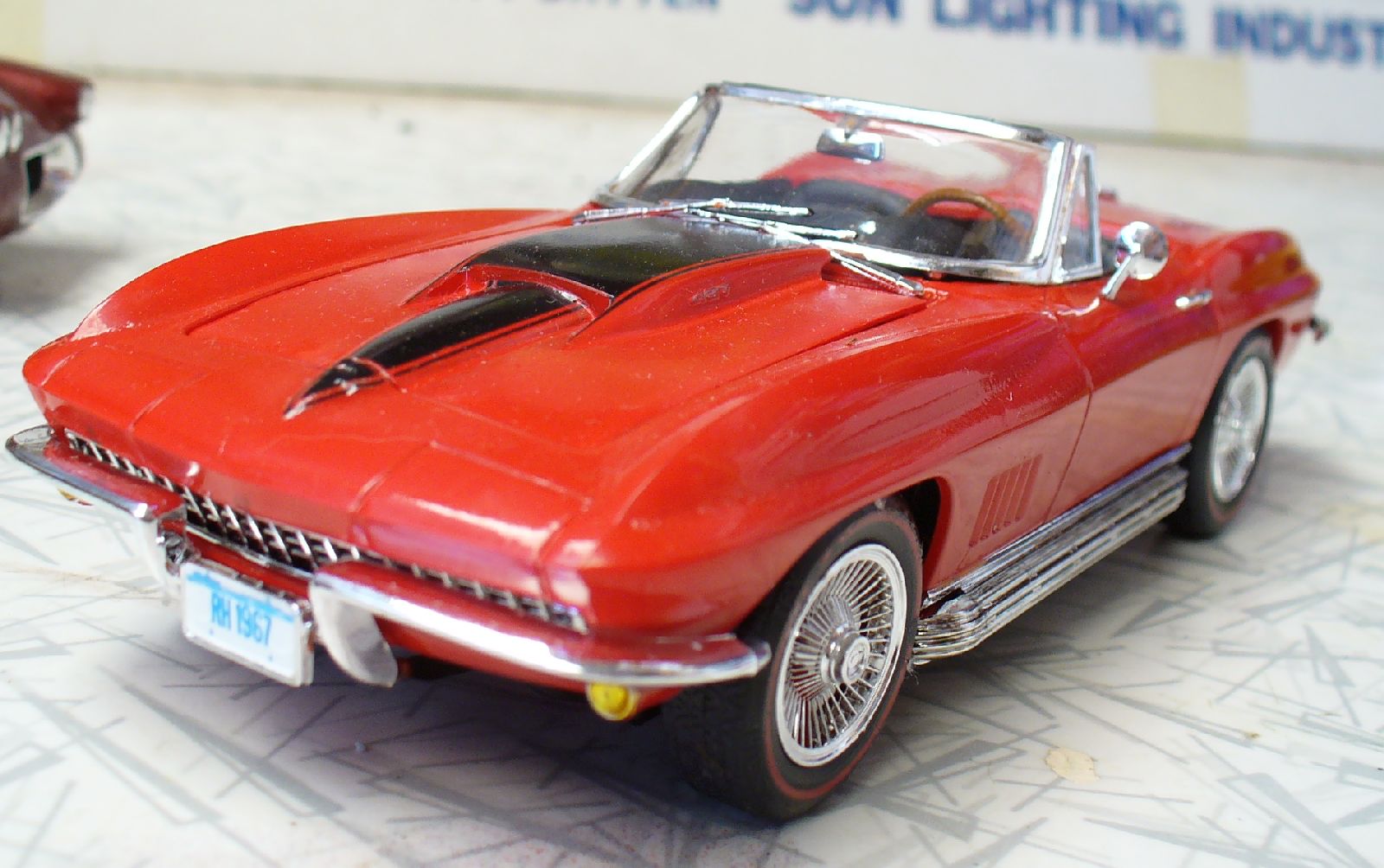 From Pinstripes to Racing Stripes in Scale Models: A Quick Look At The Evolution Of Car Trim And Graphics, Part 1 13 67Vette.1