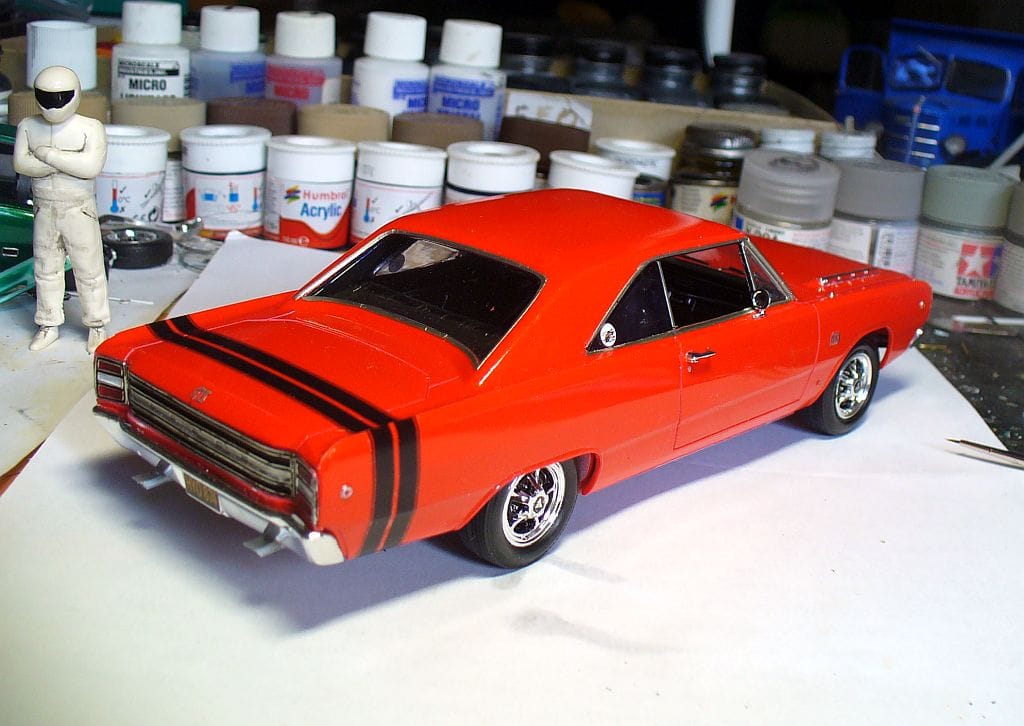 From Pinstripes to Racing Stripes in Scale Models: A Quick Look At The Evolution Of Car Trim And Graphics, Part 1 14 68 Dart 03