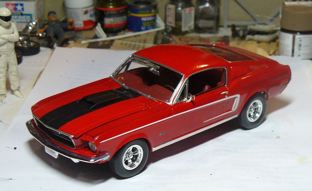 From Pinstripes to Racing Stripes in Scale Models: A Quick Look At The Evolution Of Car Trim And Graphics, Part 1 15 68MustangR6