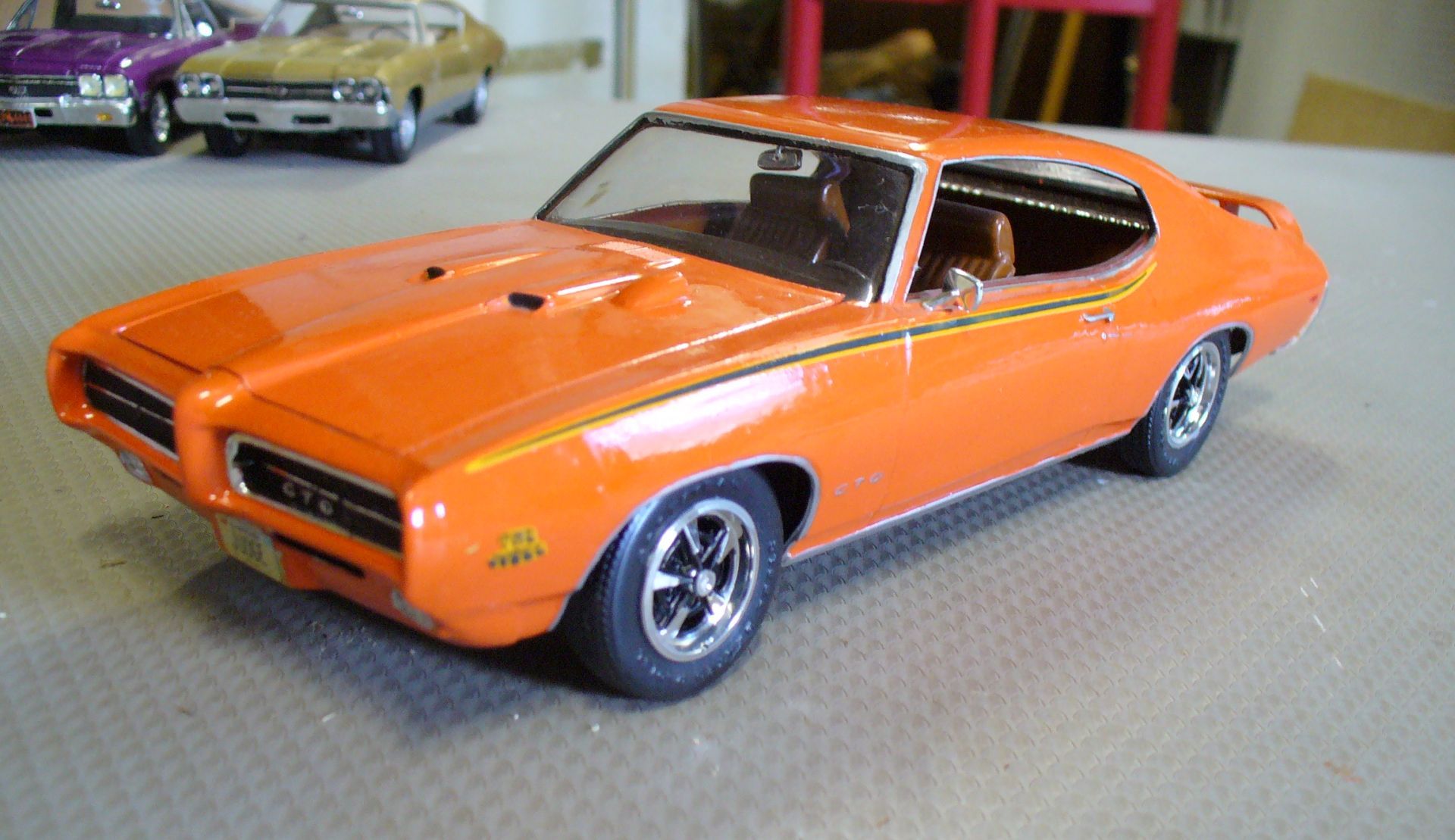 From Pinstripes to Racing Stripes in Scale Models: A Quick Look At The Evolution Of Car Trim And Graphics, Part 1 23 69GTOOrg2