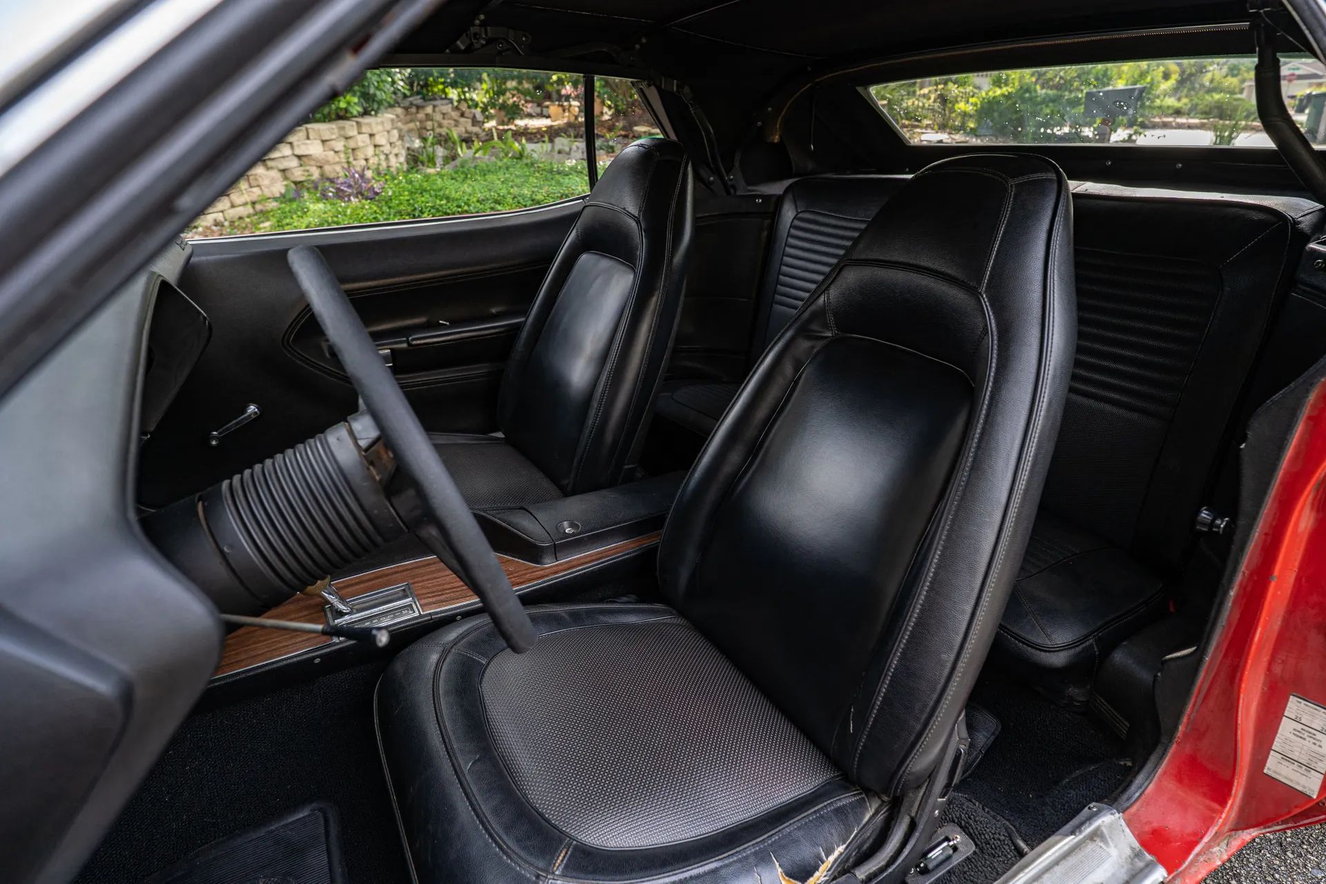 1970 Plymouth Barracuda Convertible front seats