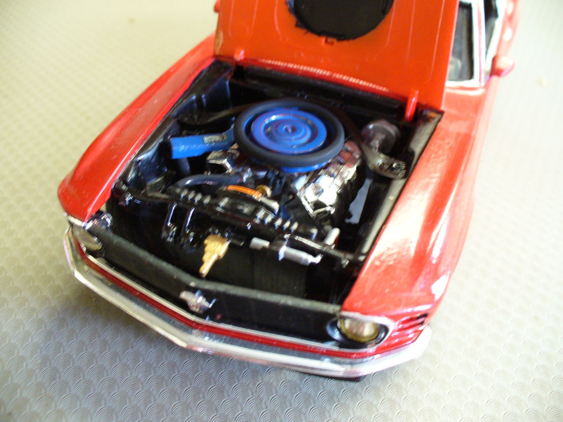 Cruising Woodward - Hot Rods & Customs In Scale 41 70Boss429red4