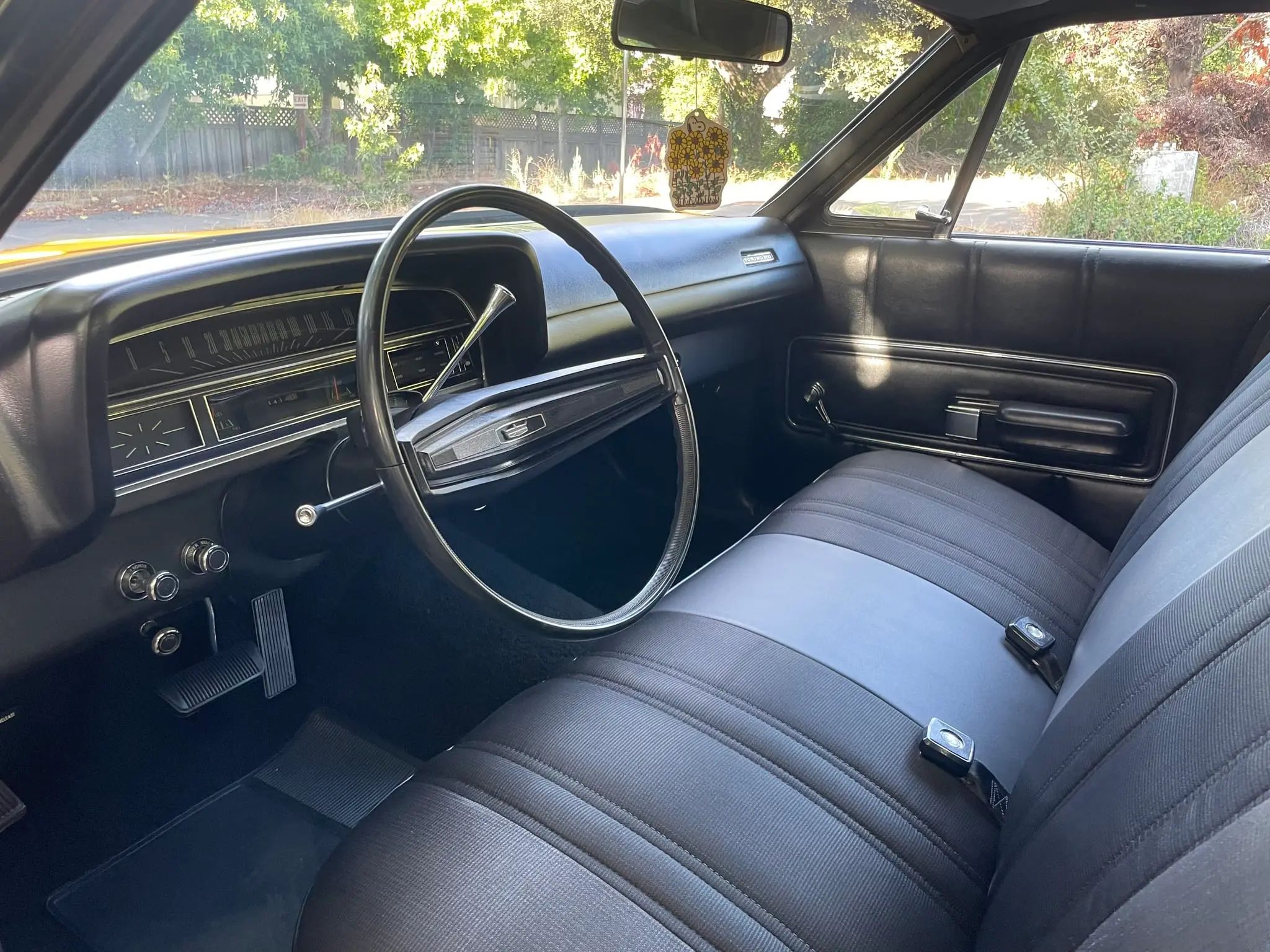 1971 Ford Torino 500 Sedan: Color And Condition Make The Difference With This Two-Owner Torino 9 1971 Ford Torino 500 interior with black bench seat