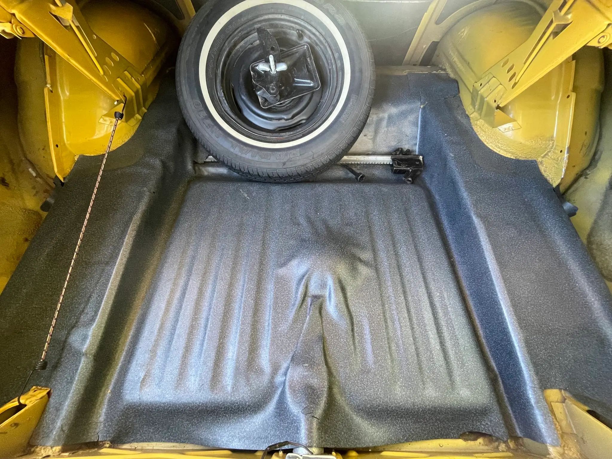 1971 Ford Torino 500 Sedan: Color And Condition Make The Difference With This Two-Owner Torino 6 1971 Ford Torino 500 luggage compartment