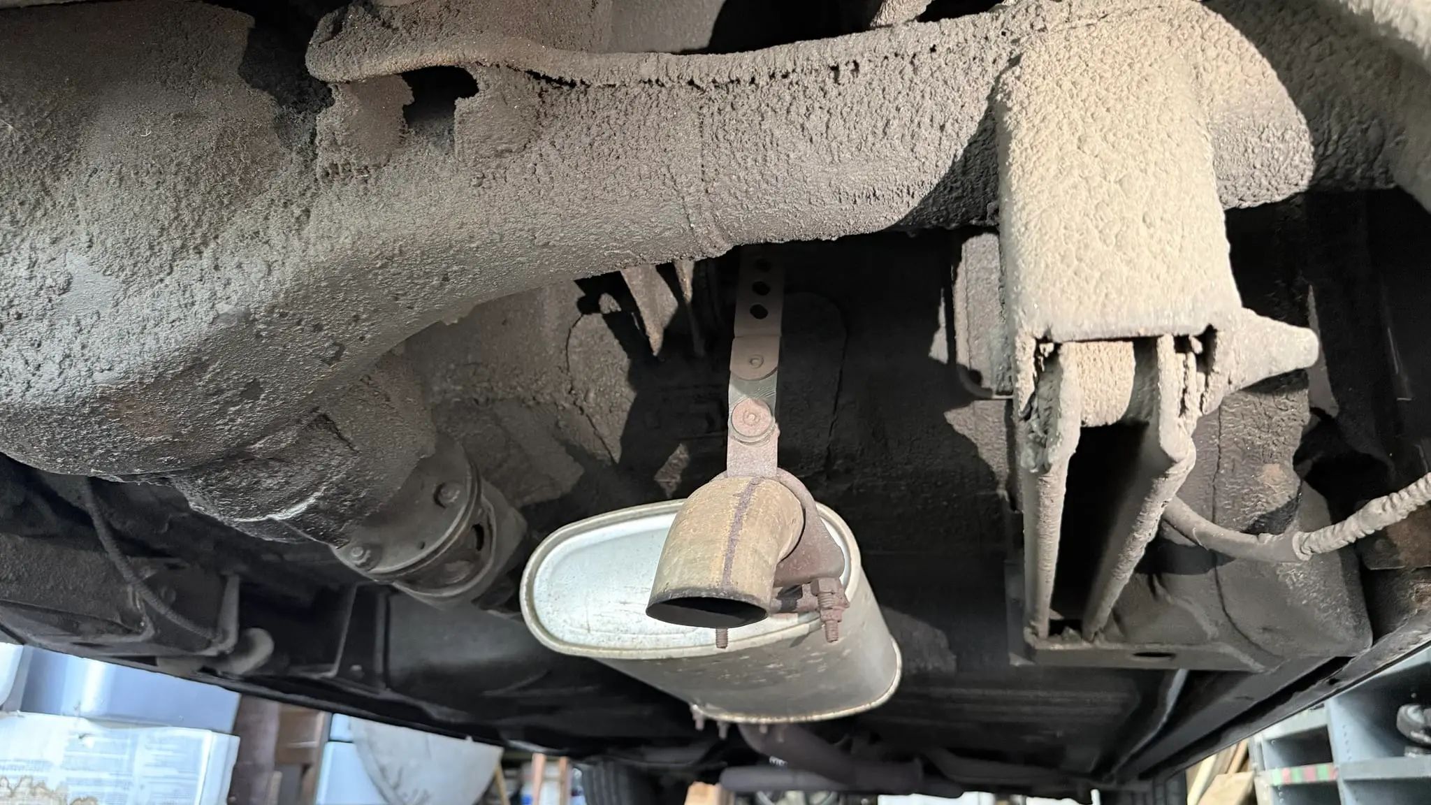 1974 Lincoln Continental Coupe: At Under $2,000, It Was The Steal Of The Week 8 1974 Lincoln Continental undercarriage