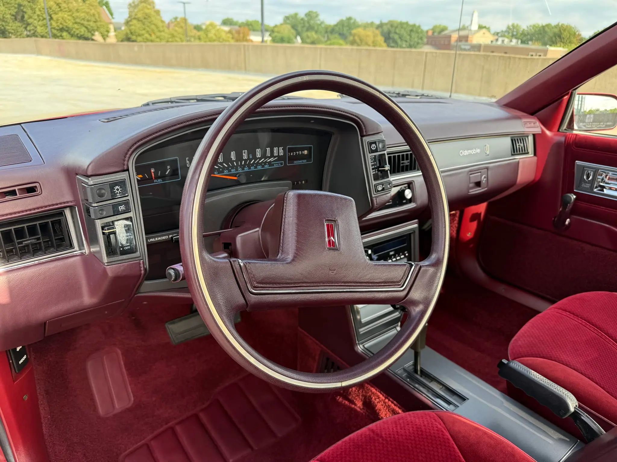 1988 Oldsmobile Cutlass Calais: A Low-Mileage Example Of A Forgotten Commuter Coupe 4 Instrument panel of 1988 Oldsmobile Cutlass Calais Coupe