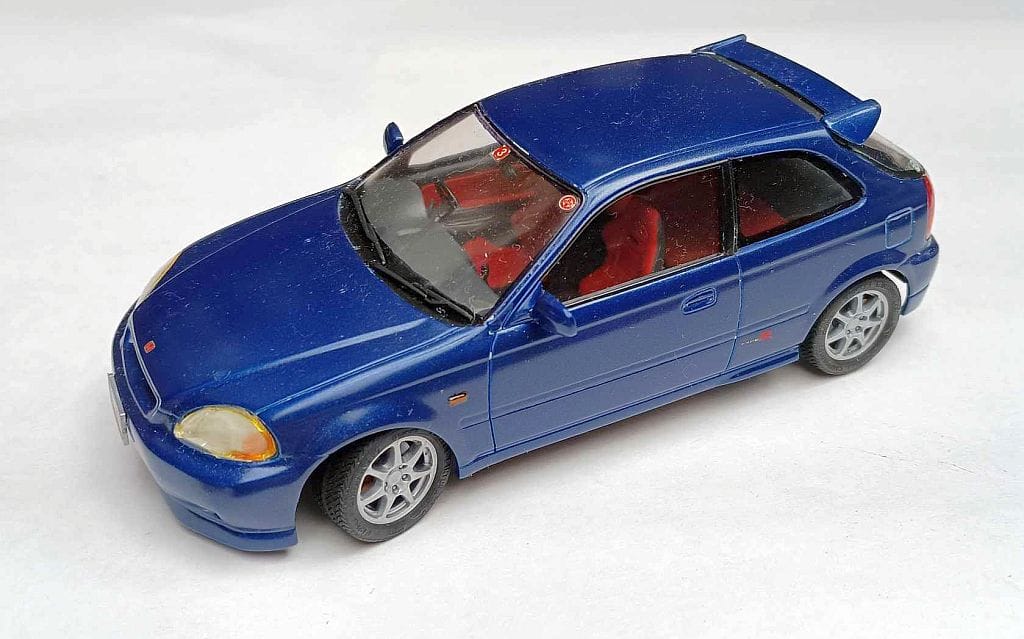 Affordable Speed: The Sports Cars of the 2000s in Scale Models 13 Civic b 1