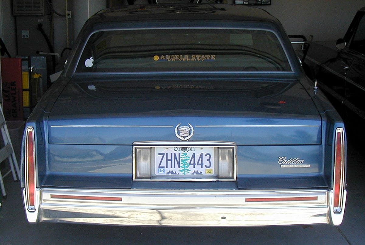 My 1991 Cadillac Sedan de Ville — The 200,000-Mile, $999 Divorce Special 7 1991 Cadillac Sedan de Ville rear bumper replacement