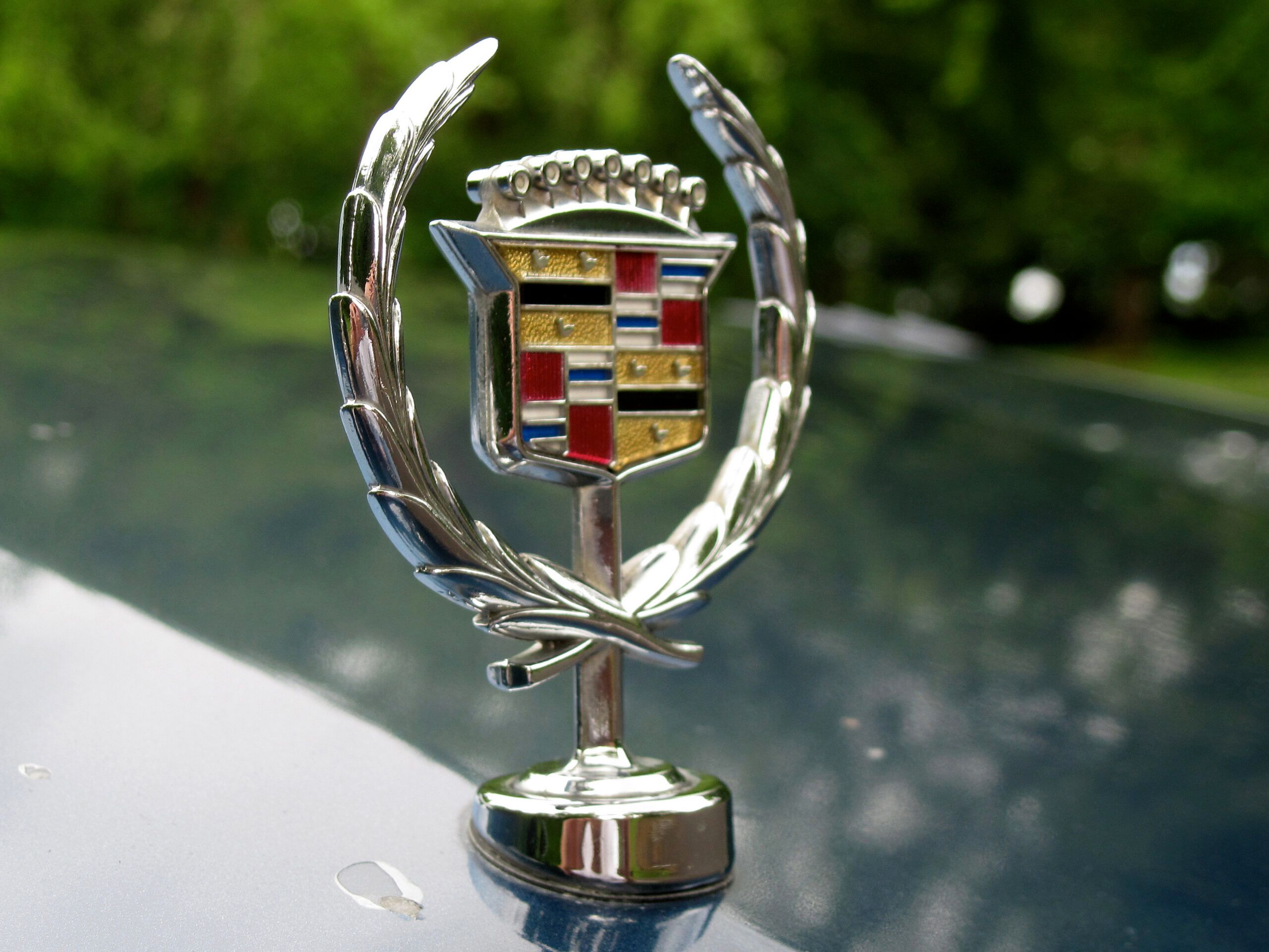 My 1991 Cadillac Sedan de Ville — The 200,000-Mile, $999 Divorce Special 9 1991 Cadillac Sedan de Ville hood ornament.