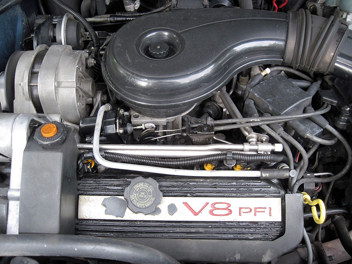 My 1991 Cadillac Sedan de Ville — The 200,000-Mile, $999 Divorce Special 2 Cadillac 4.9 liter V8 engine