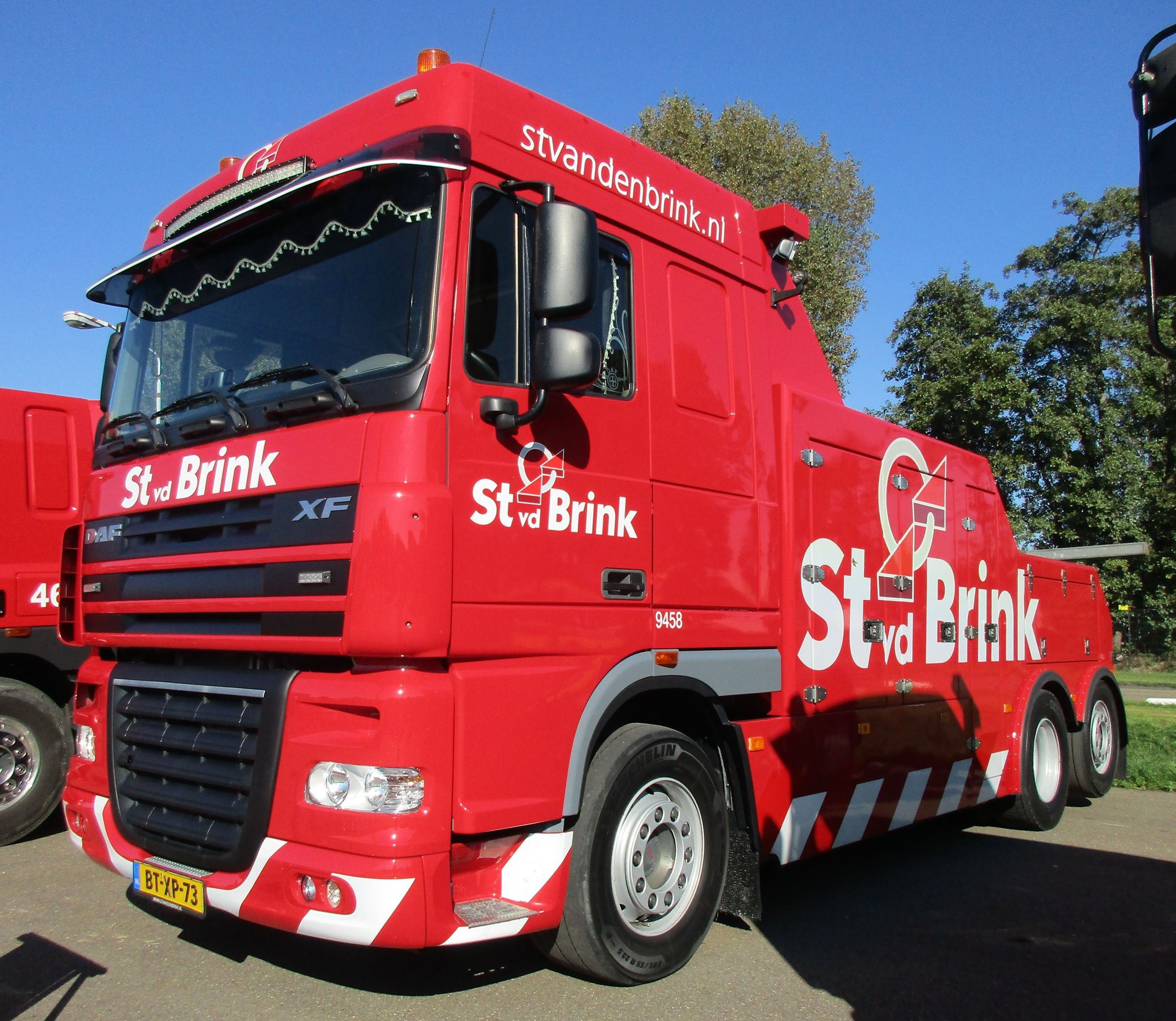 The Remains Of The 2024 Heart For DAF Days 15 Hart voor DAF dagen 2024 - 2008 DAF XF 105.410 FAN wrecker - 1