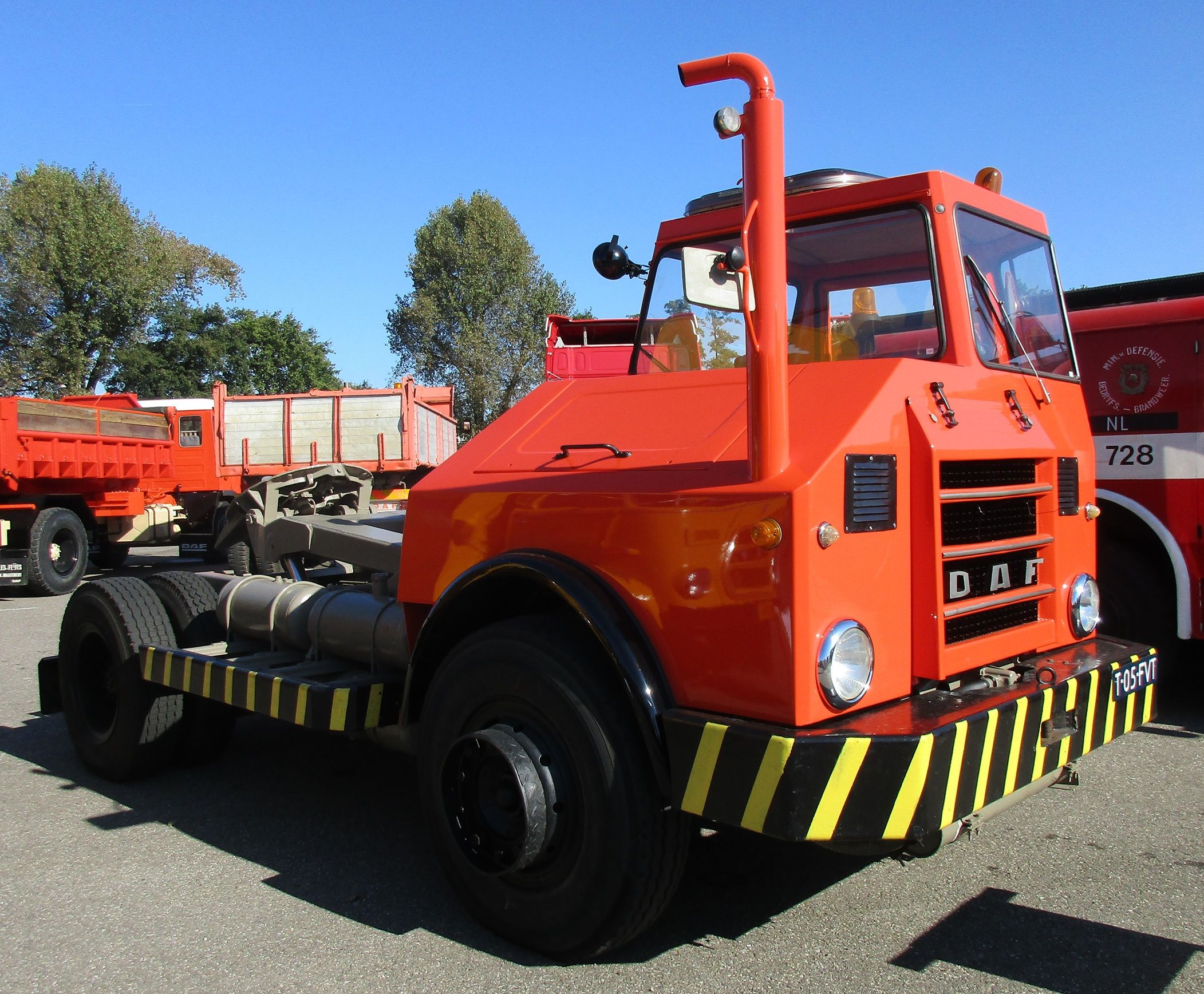 The Remains Of The 2024 Heart For DAF Days 1 Hart voor DAF dagen 2024 - 1969 DAF T 1800 DF TT - 1