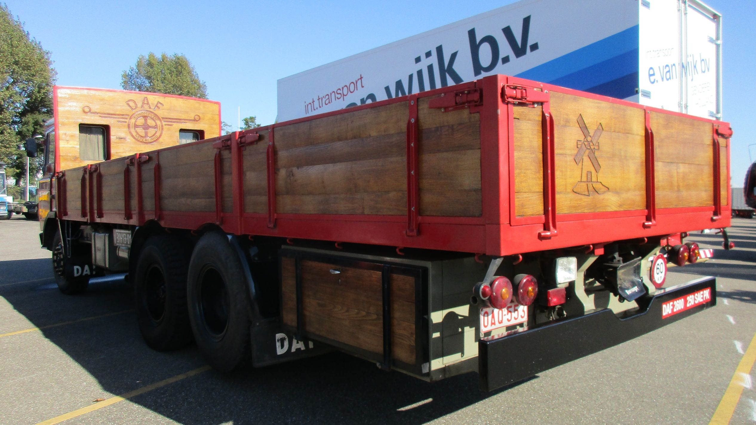 The Remains Of The 2024 Heart For DAF Days 4 Hart voor DAF dagen 2024 - 1970 DAF FAS 2605 DKA 425 - 2
