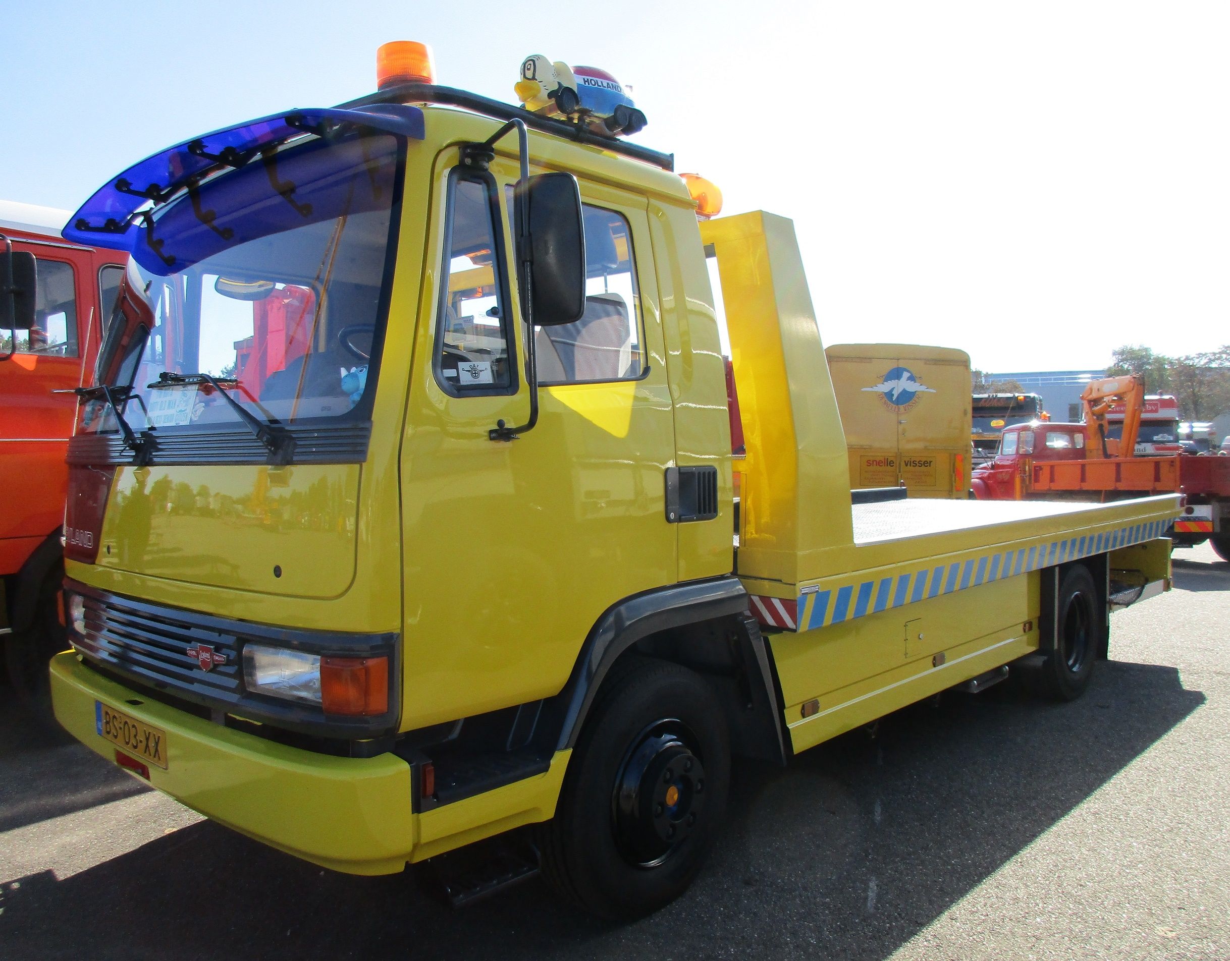The Remains Of The 2024 Heart For DAF Days 7 Hart voor DAF dagen 2024 - 1986 Leyland Roadrunner 10.12 recovery truck - 1