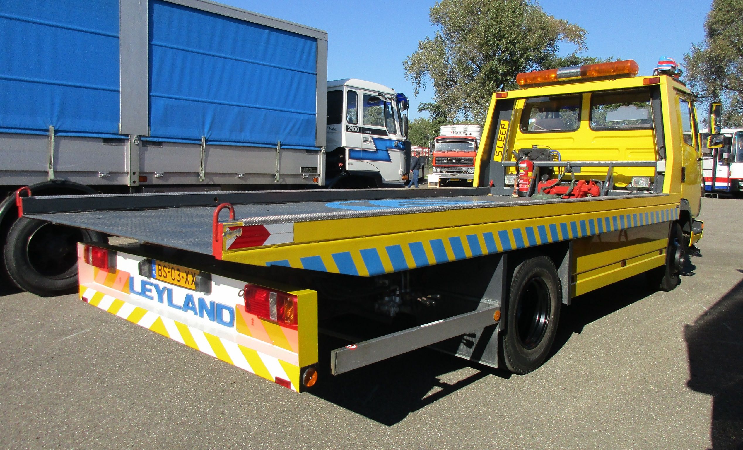 The Remains Of The 2024 Heart For DAF Days 9 Hart voor DAF dagen 2024 - 1986 Leyland Roadrunner 10.12 recovery truck - 3