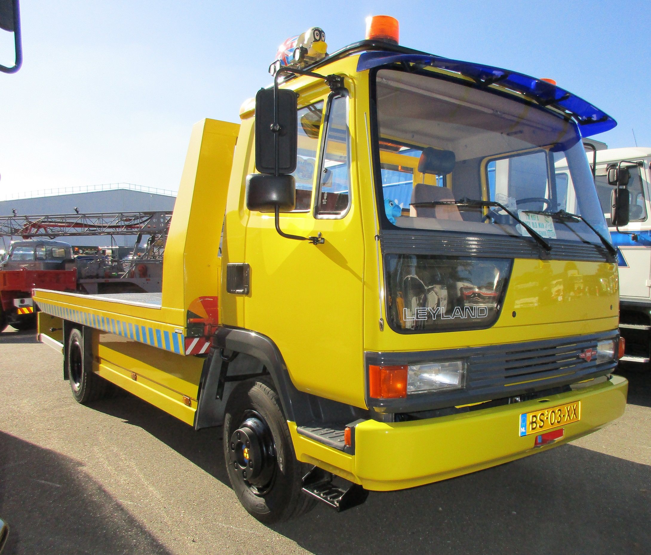 The Remains Of The 2024 Heart For DAF Days 8 Hart voor DAF dagen 2024 - 1986 Leyland Roadrunner 10.12 recovery truck - 2