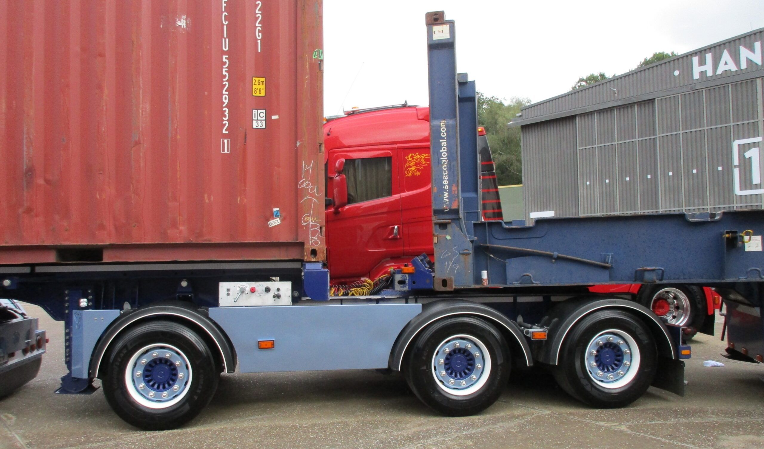 Shipping Container Ecocombi - One Big Rig, Four Vehicle License Plates 10 Trucks@Twenthe 2026 - Scania R520 - Jumbo - D-TEC shipping container EcoCombi - Sneepels - 10