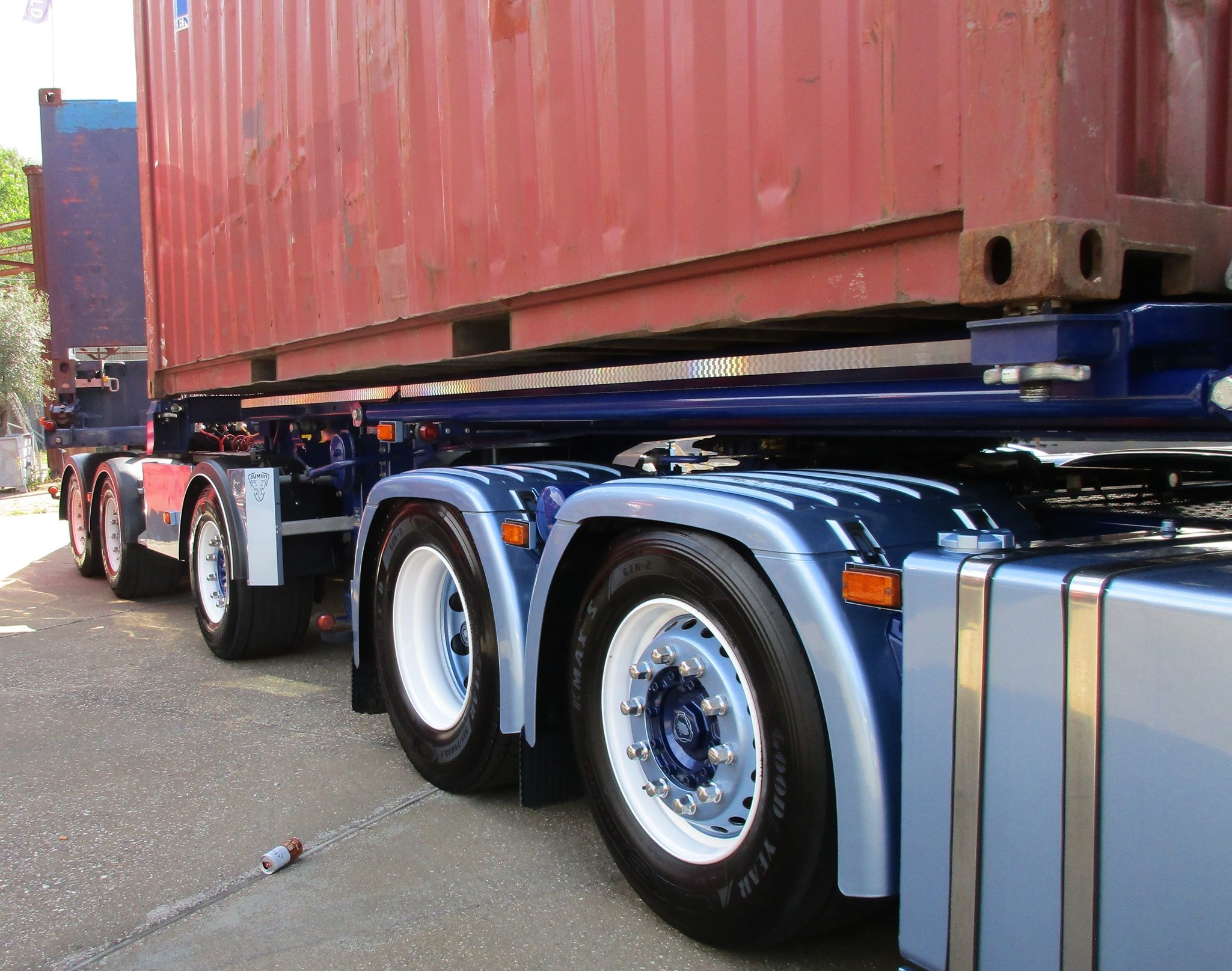 Shipping Container Ecocombi - One Big Rig, Four Vehicle License Plates 8 Trucks@Twenthe 2026 - Scania R520 - Jumbo - D-TEC shipping container EcoCombi - Sneepels - 8