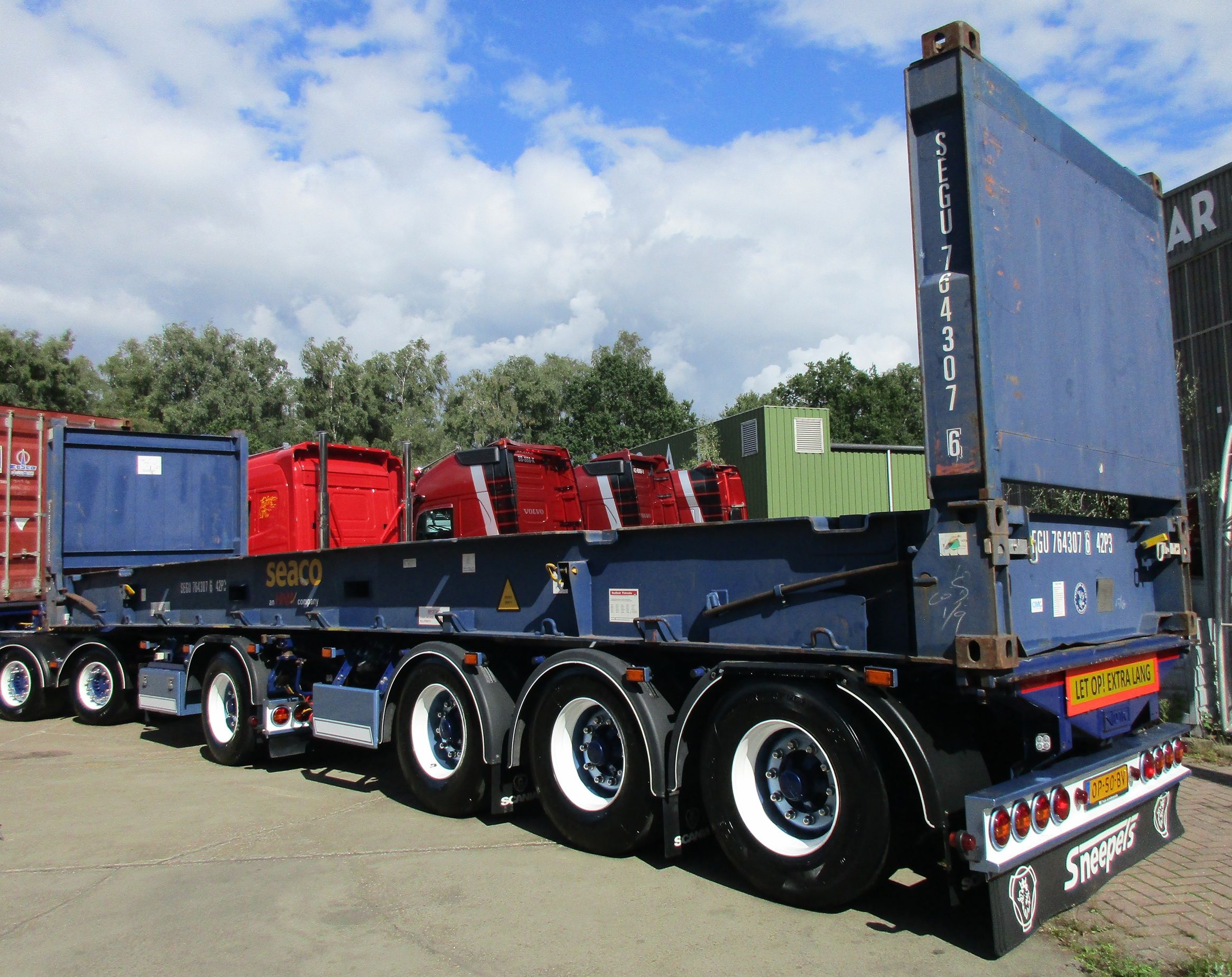 Shipping Container Ecocombi - One Big Rig, Four Vehicle License Plates 14 Trucks@Twenthe 2026 - Scania R520 - Jumbo - D-TEC shipping container EcoCombi - Sneepels - 13