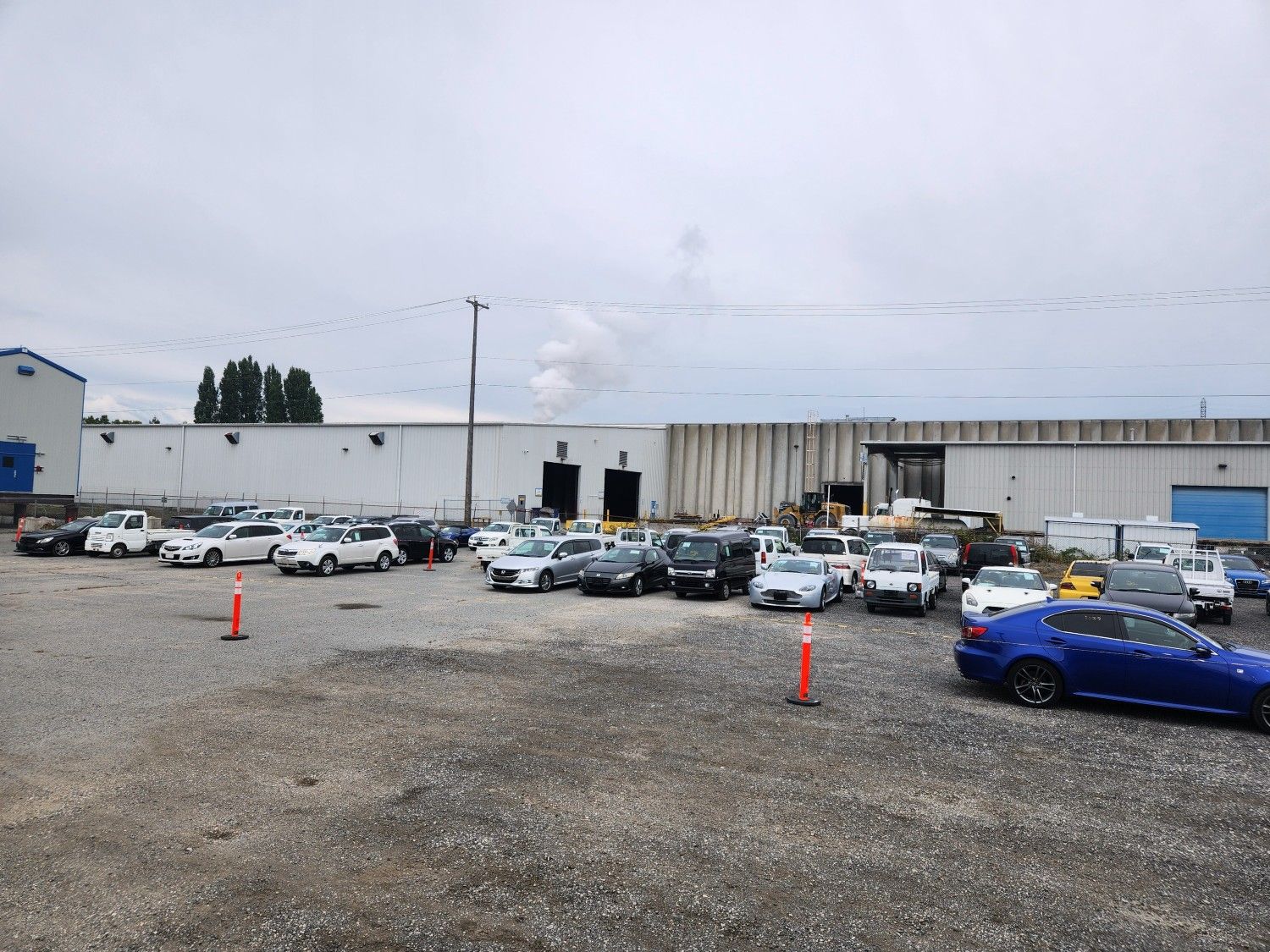 More the imported cars in the yard.