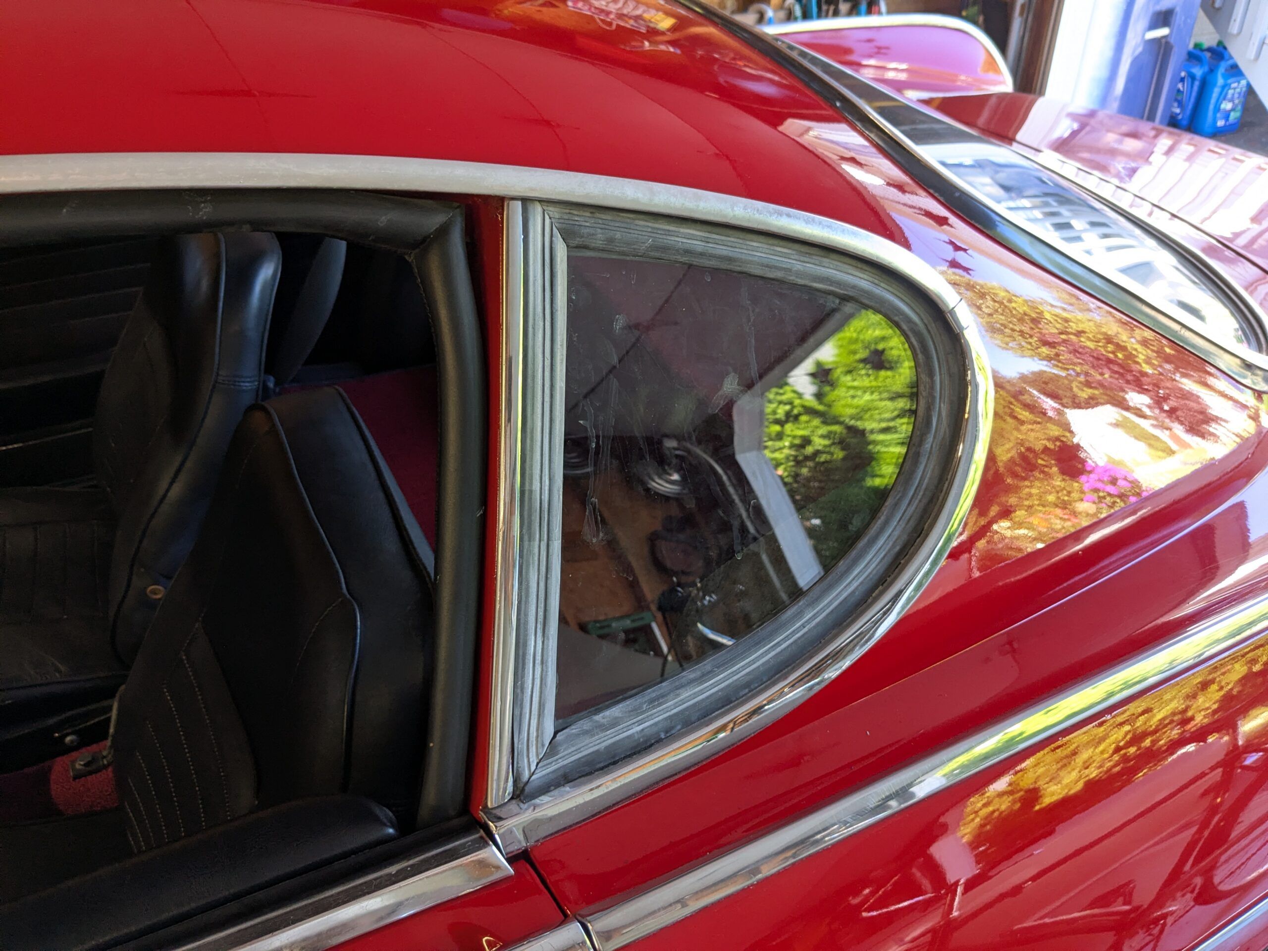 My 1967 Volvo 1800S: A Year After Its Purchase, I No Longer Completely Regret It 11 1967 Volvo 1800S quarter window with new seal