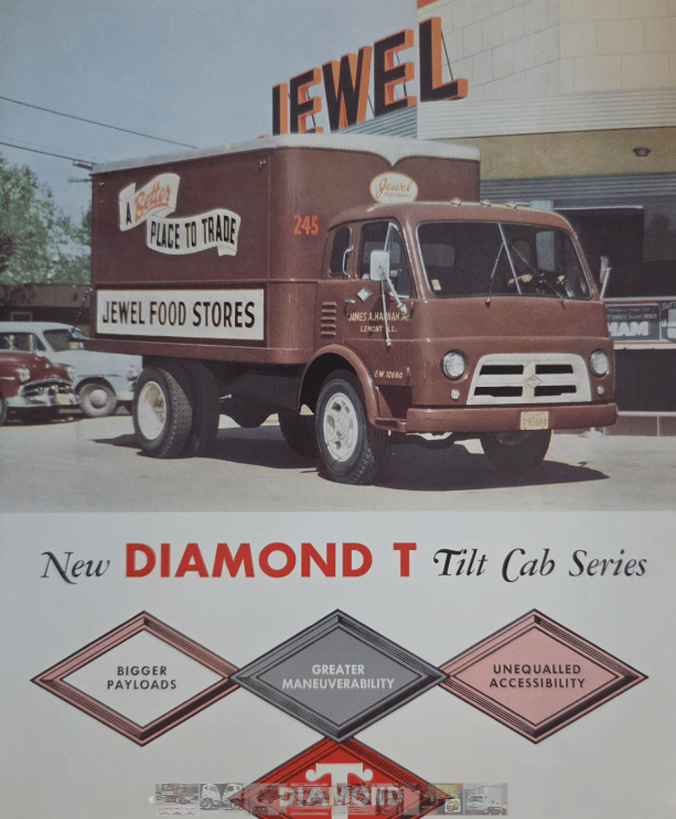 The Murty Brothers Design A Better Tilt Cab: Used By Diamond T, International, Reo and Hendrickson. Built In Steel and Fiberglass 9 a DTee
