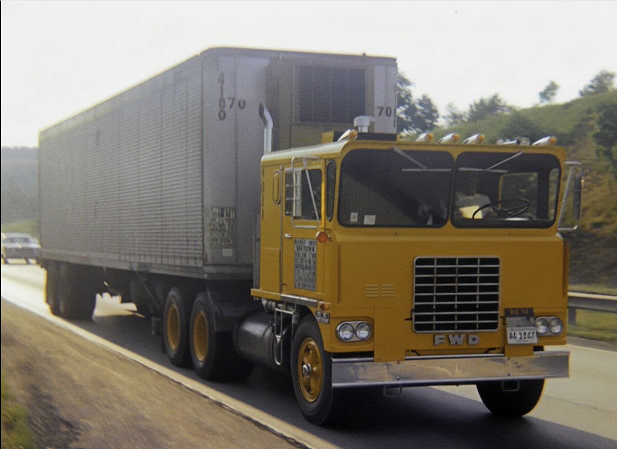 A Gallery Of Rare And Unusual Vintage Cab-Over Trucks 7 a FWD forward mover 2