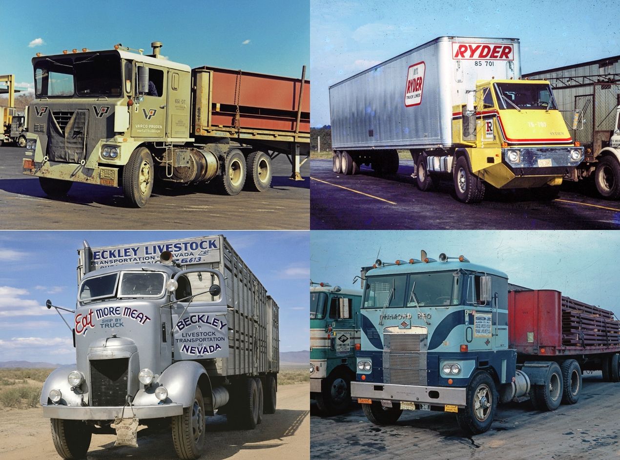 A Gallery Of Rare And Unusual Vintage Cab-Over Trucks 1 a FWD forward mover tile