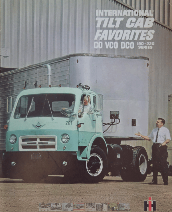 The Murty Brothers Design A Better Tilt Cab: Used By Diamond T, International, Reo and Hendrickson. Built In Steel and Fiberglass 18 a IH VCO