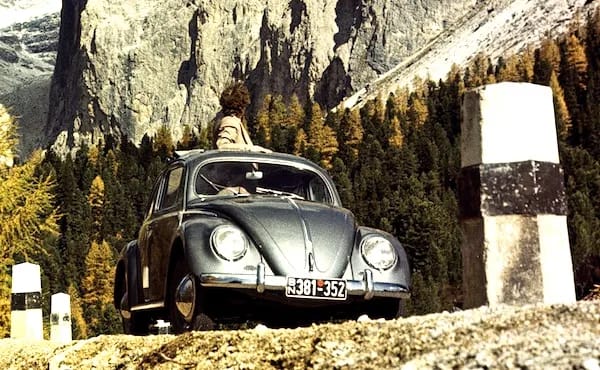 a VW Beetle Germany 1954
