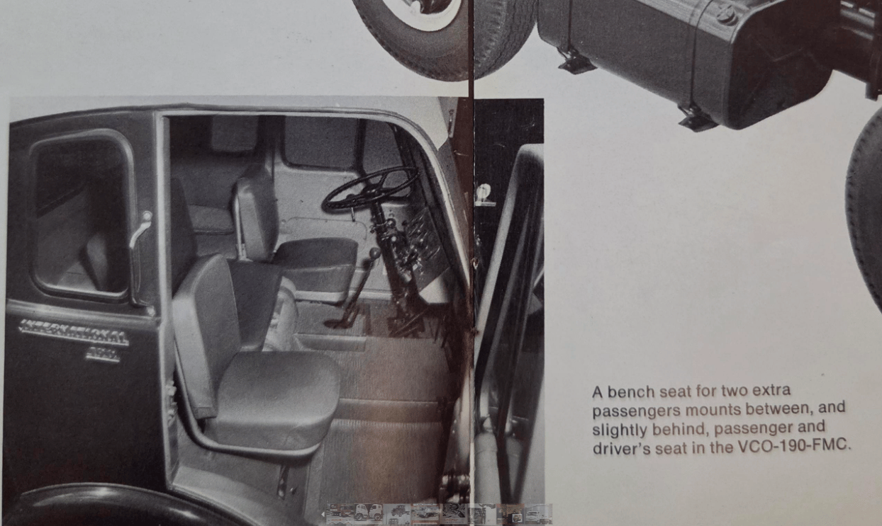 The Murty Brothers Design A Better Tilt Cab: Used By Diamond T, International, Reo and Hendrickson. Built In Steel and Fiberglass 7 a cab int