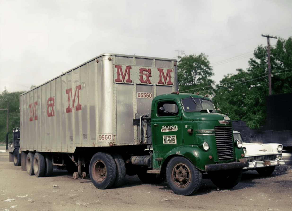 A Gallery Of Rare And Unusual Vintage Cab-Over Trucks 18 a dodge early 40s