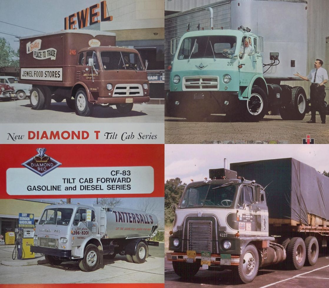 The Murty Brothers Design A Better Tilt Cab: Used By Diamond T, International, Reo and Hendrickson. Built In Steel and Fiberglass 1 a dt snip tile